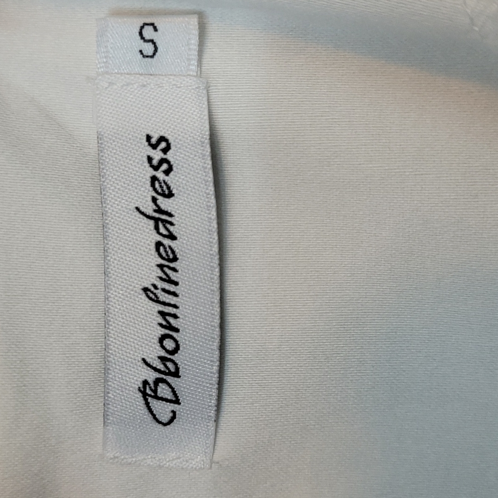 Bbonlinedress White cotton Dress Small - Picture 8 of 14